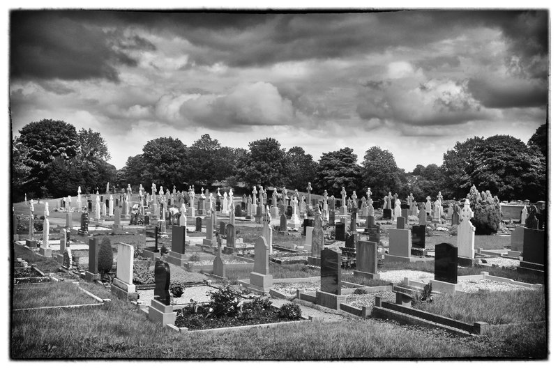 Irish Cemetery.jpg :: As you are now, I once was also, as I am now you too will be, age old wisdom that bears thought.
 