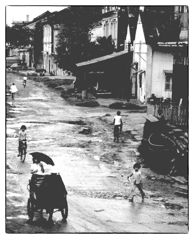 Neighborhood.jpg :: Street scene early afternoon