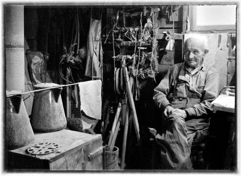 Who is this Man.jpg :: Squirrel points to an old kitchen chair and then takes his seat, and small talk begins, he seems to enjoy company, asks no questions to who I am. or what I am doing. He is a gentle man, soft in manner and speech. A large portion of his life has been spent along the bank of the Monocasy River. It seems I'm rare company. How did you get your name Squirrel, he replies that he can't remember but it was a long time ago. Asked about his real name and he replies in the same manner, he dose't remember. Is he being coy.