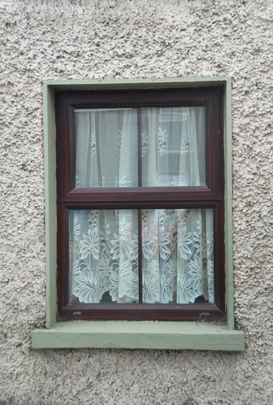 Window and Lace.jpg :: The windows as well as the doors of Dublin are intriguing and tell a story of the people and their lives.