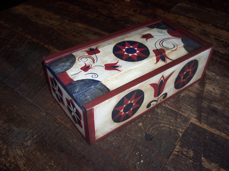 slide top box.jpg :: slide top candle box Berks county $125.00