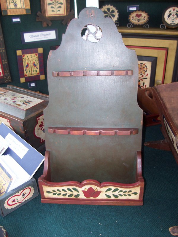 sold..16.jpg :: Vintage spoon rack with dutch design $95.00