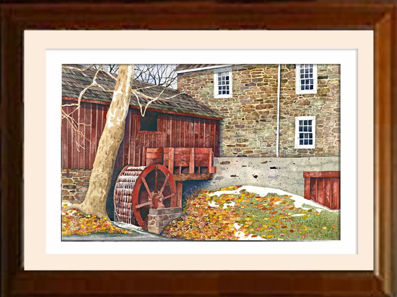 Menges Saw Mill.jpg :: The Menges Saw Mill in York County, Pennsylvania is one of the oldest mills in the county with the first buildings dating back to 1783.