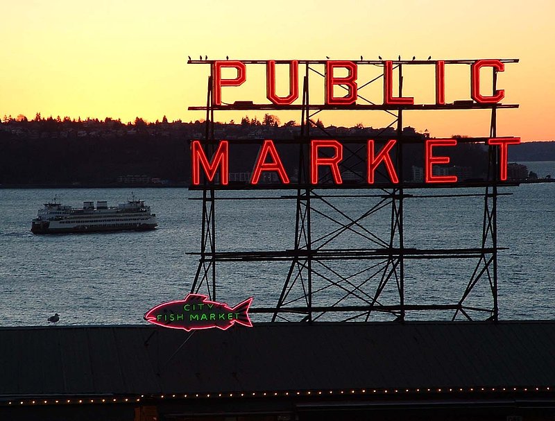 Seattle 25.jpg :: Pike Place Market in Seattle, WA. 