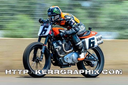 6 Brad BAKER 2016 :: Flattrack Motorcycle Racing Photography by KerrGraphix