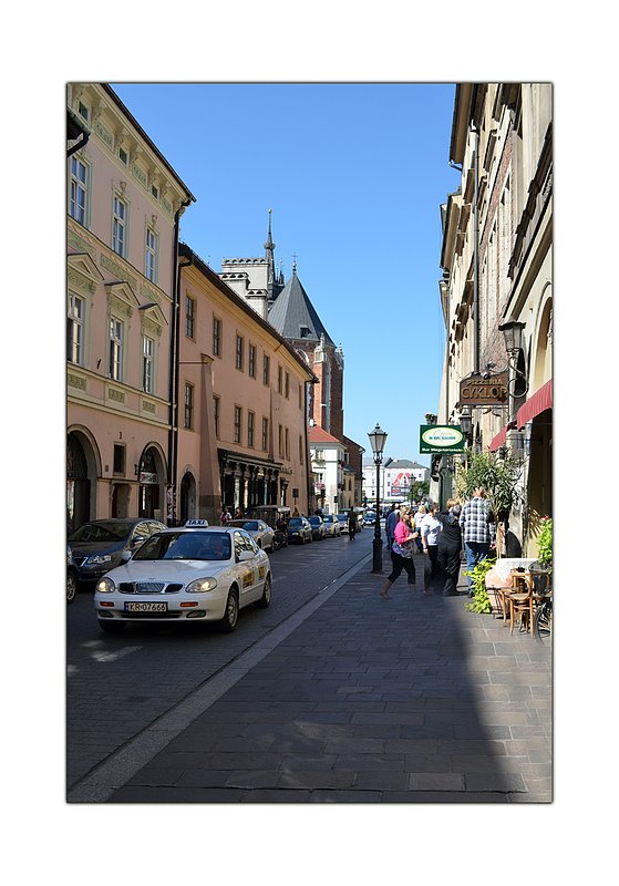 Krakow Old Town Square.jpg :: Old Town Square Streets, Krakow, Poland