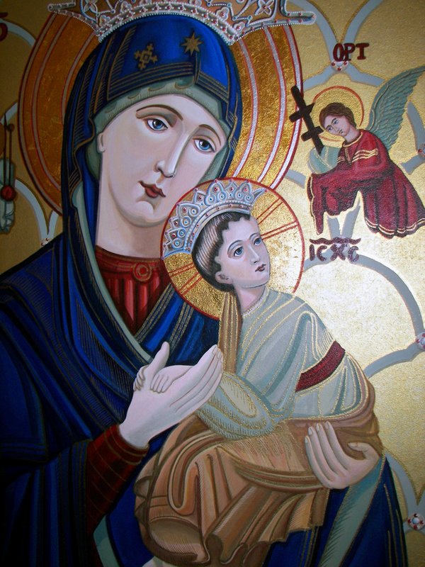 Mother of Perpetual Help - Photograph of Mural at Our Lady of Las Vegas Church.jpg