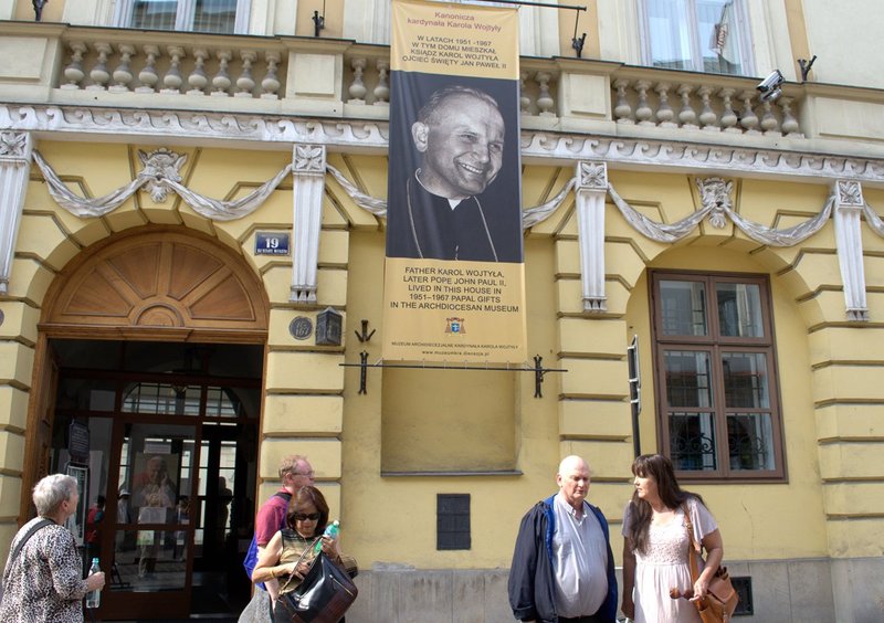 Pope John Paul II Krakow Home.jpg :: Old Town Square, Krakow