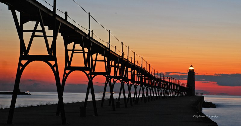 Manistee Catwalk silhouett 24 x 12 3781_2.jpg