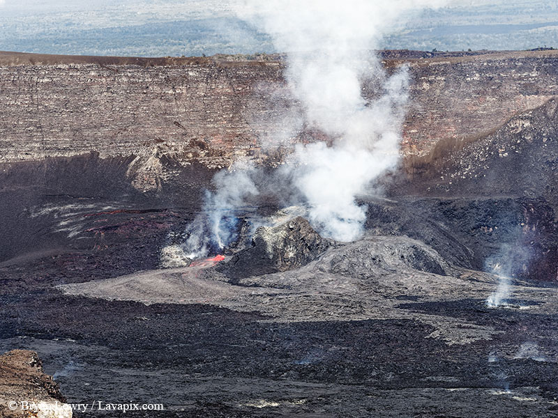 _BJL7674 - 32625 G9.jpg :: The white-tailed tropicbird, also known as Koa?'e kea in Hawaiian, is a seabird that breeds on tropical islands and lives in the crater walls of Kilauea volcanoes' Halemaumau Vent.
Adults have a 3' wingspan.
Episode 15 eruption Lava fountain, Kilauea volcano, Hawaii Volcanoes National Park, The Big Island of Hawaii. 3-26-25