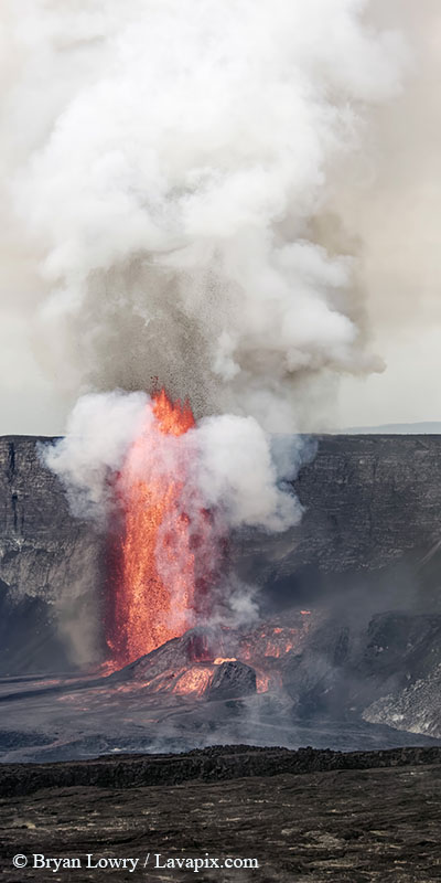 _BL_6006c (2)_32025 GH5.jpg :: Lava fountain, Kilauea volcano, Hawaii Volcanoes National Park, The Big Island of Hawaii 3-20-25