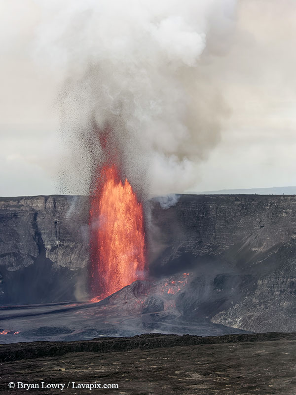 _BL_6011_32025 GH5.jpg :: Lava fountain, Kilauea volcano, Hawaii Volcanoes National Park, The Big Island of Hawaii 3-20-25