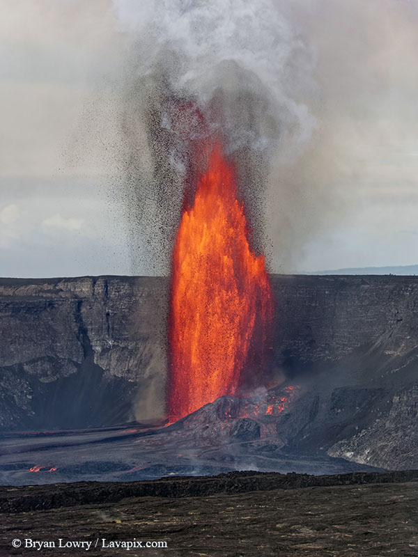 _BL_6016_32025 GH5.jpg :: Lava fountain, Kilauea volcano, Hawaii Volcanoes National Park, The Big Island of Hawaii 3-20-25