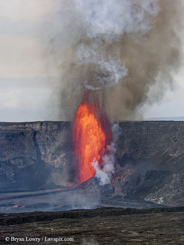 _BL_6035_32025 GH5.jpg :: Lava fountain, Kilauea volcano, Hawaii Volcanoes National Park, The Big Island of Hawaii 3-20-25