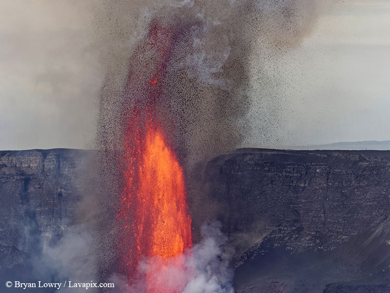 _BL_6040_32025 GH5.jpg :: Lava fountain, Kilauea volcano, Hawaii Volcanoes National Park, The Big Island of Hawaii 3-20-25