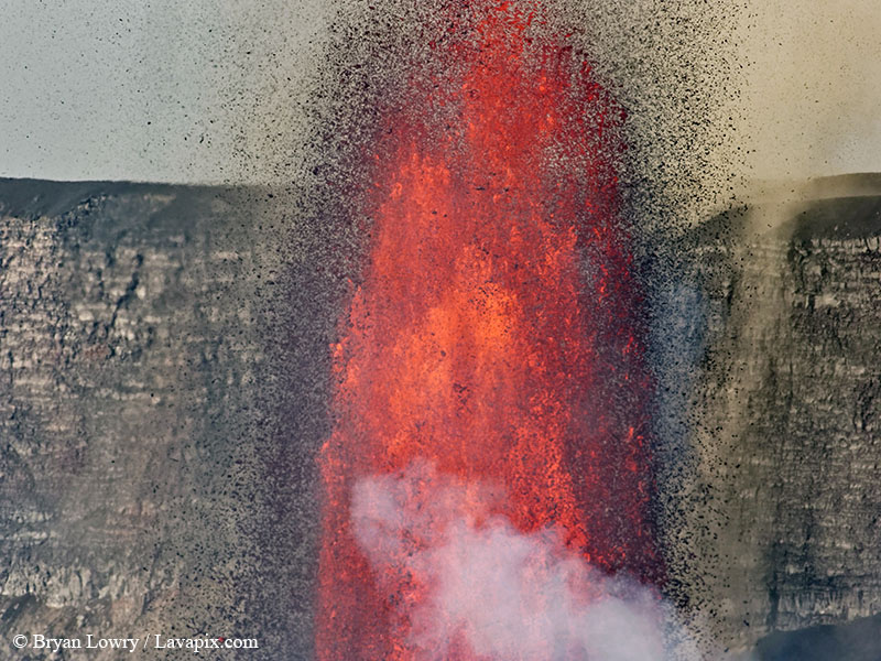 _BL_6048_32025 GH5.jpg :: Lava fountain, Kilauea volcano, Hawaii Volcanoes National Park, The Big Island of Hawaii 3-20-25