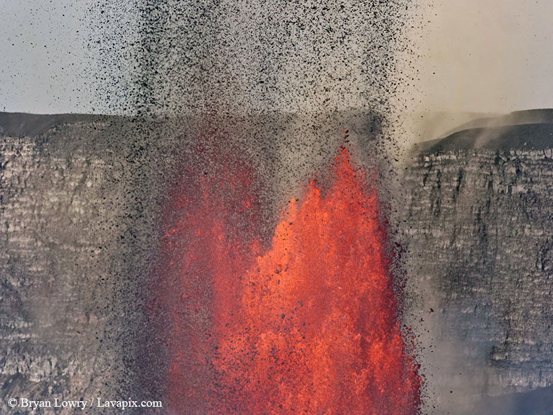 _BL_6055_32025 GH5.jpg :: Lava fountain, Kilauea volcano, Hawaii Volcanoes National Park, The Big Island of Hawaii 3-20-25