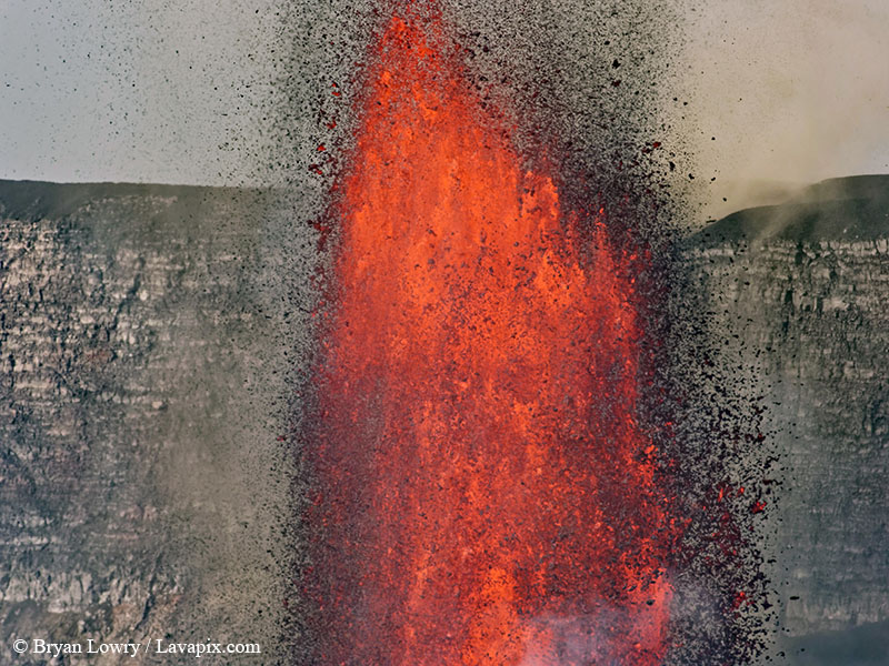 _BL_6057_32025 GH5.jpg :: Lava fountain, Kilauea volcano, Hawaii Volcanoes National Park, The Big Island of Hawaii 3-20-25