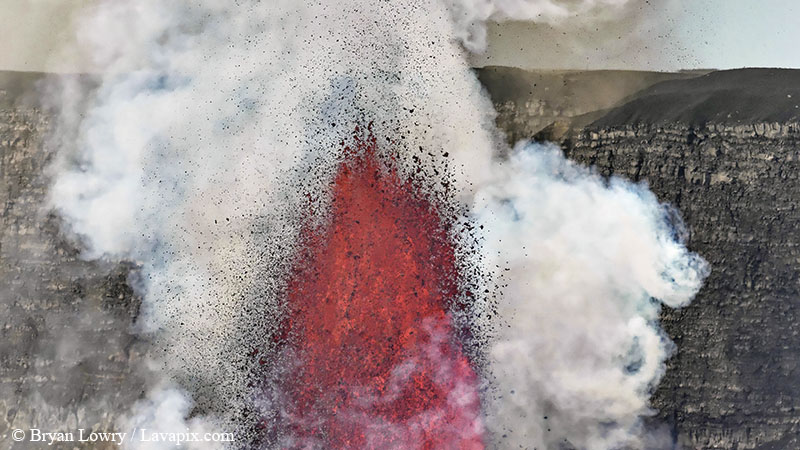 _BL_6104_32025 GH5.jpg :: Lava fountain, Kilauea volcano, Hawaii Volcanoes National Park, The Big Island of Hawaii 3-20-25
