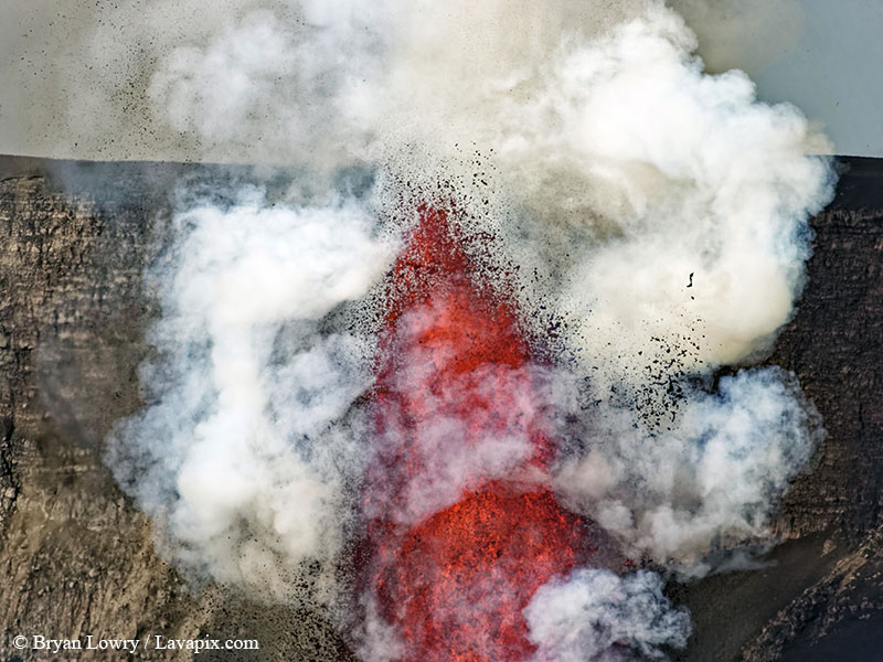 _BL_6107_32025 GH5.jpg :: Lava fountain, Kilauea volcano, Hawaii Volcanoes National Park, The Big Island of Hawaii 3-20-25