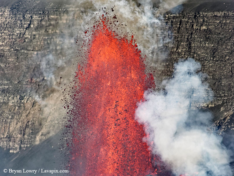 _BL_6135_32025 GH5.jpg :: Lava fountain, Kilauea volcano, Hawaii Volcanoes National Park, The Big Island of Hawaii 3-20-25