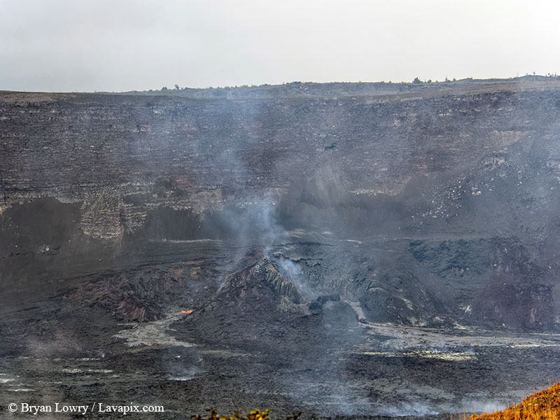 _BL_8004_31925 Bird GH5.jpg :: Lava fountain, Kilauea volcano, Hawaii Volcanoes National Park, The Big Island of Hawaii 3-20-25