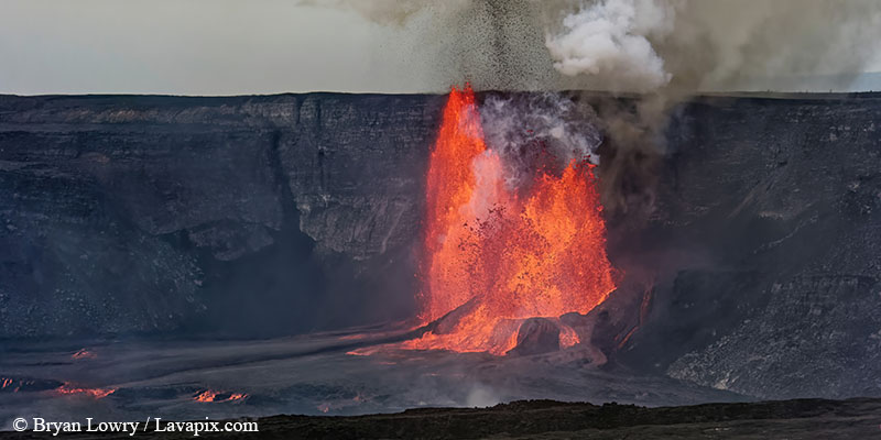 _BL_8822c_32025 GH5.jpg :: Lava fountain, Kilauea volcano, Hawaii Volcanoes National Park, The Big Island of Hawaii 3-20-25