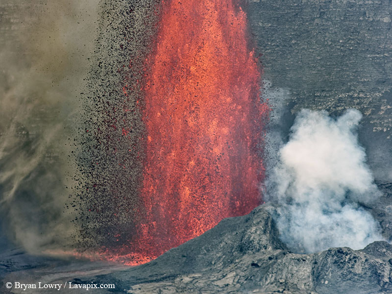 _BL_8847_32025 GH5.jpg :: Lava fountain, Kilauea volcano, Hawaii Volcanoes National Park, The Big Island of Hawaii 3-20-25