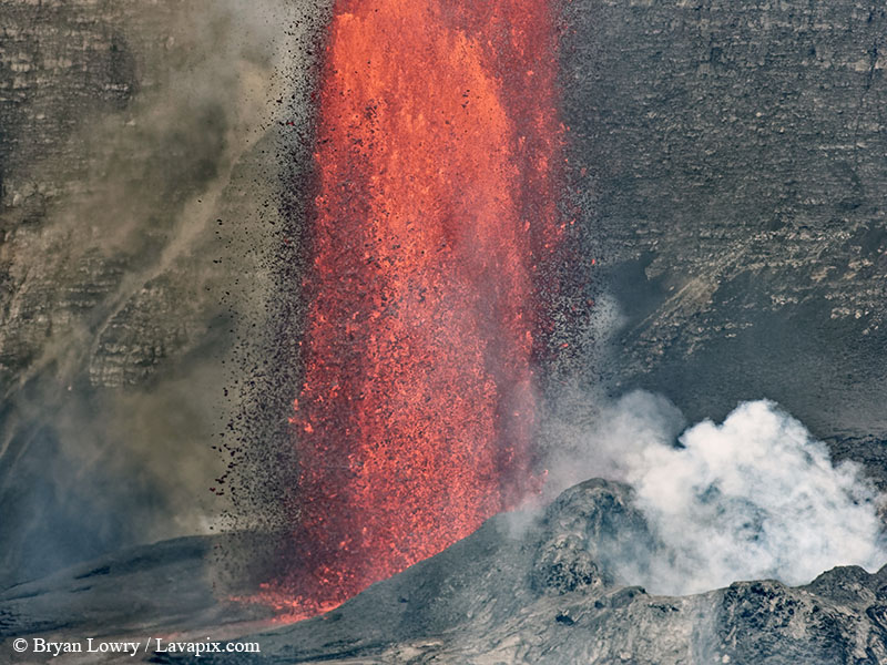 _BL_8848_32025 GH5.jpg :: Lava fountain, Kilauea volcano, Hawaii Volcanoes National Park, The Big Island of Hawaii 3-20-25