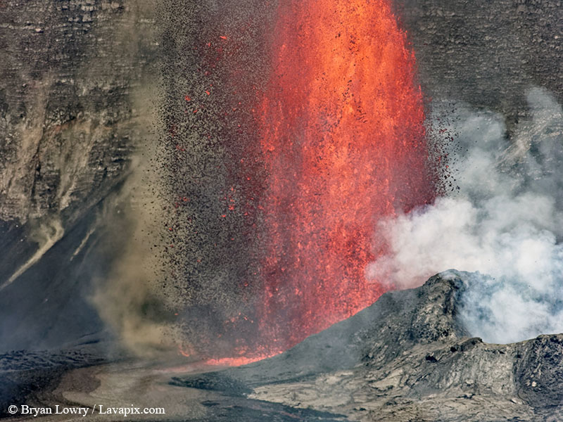 _BL_8850_32025 GH5.jpg :: Lava fountain, Kilauea volcano, Hawaii Volcanoes National Park, The Big Island of Hawaii 3-20-25