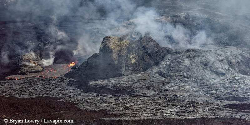 _BL_9064c 32625 GH5.jpg :: The white-tailed tropicbird, also known as Koa?'e kea in Hawaiian, is a seabird that breeds on tropical islands and lives in the crater walls of Kilauea volcanoes' Halemaumau Vent.
Adults have a 3' wingspan.
Episode 15 eruption Lava fountain, Kilauea volcano, Hawaii Volcanoes National Park, The Big Island of Hawaii. 3-26-25