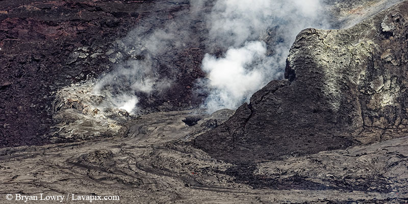 _BL_9105c 32625 GH5.jpg :: The white-tailed tropicbird, also known as Koa?'e kea in Hawaiian, is a seabird that breeds on tropical islands and lives in the crater walls of Kilauea volcanoes' Halemaumau Vent.
Adults have a 3' wingspan.
Episode 15 eruption Lava fountain, Kilauea volcano, Hawaii Volcanoes National Park, The Big Island of Hawaii. 3-26-25