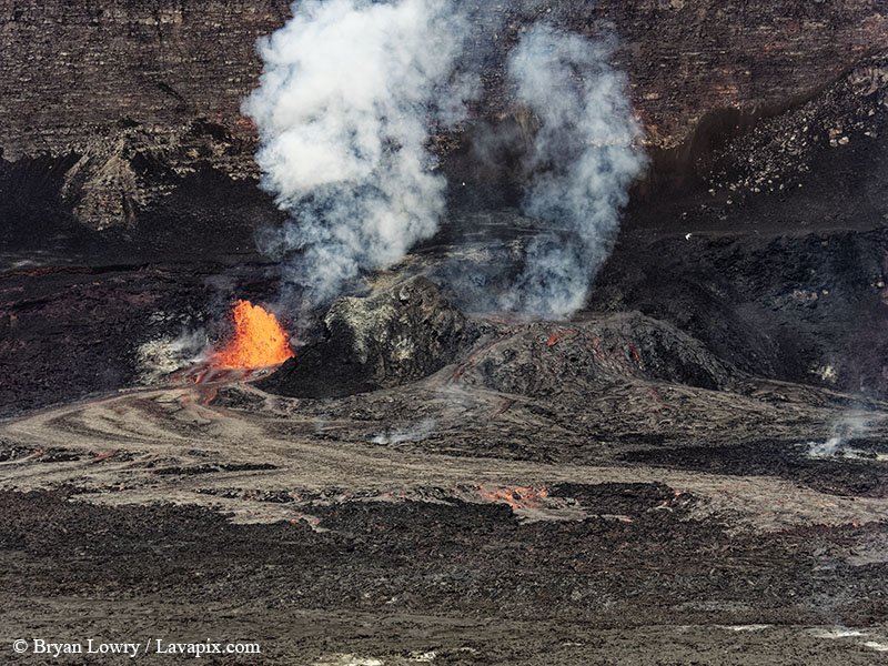 _BL_9125 Bird - 32625 GH5.jpg :: The white-tailed tropicbird, also known as Koa?'e kea in Hawaiian, is a seabird that breeds on tropical islands and lives in the crater walls of Kilauea volcanoes' Halemaumau Vent.
Adults have a 3' wingspan.
Episode 15 eruption Lava fountain, Kilauea volcano, Hawaii Volcanoes National Park, The Big Island of Hawaii. 3-26-25