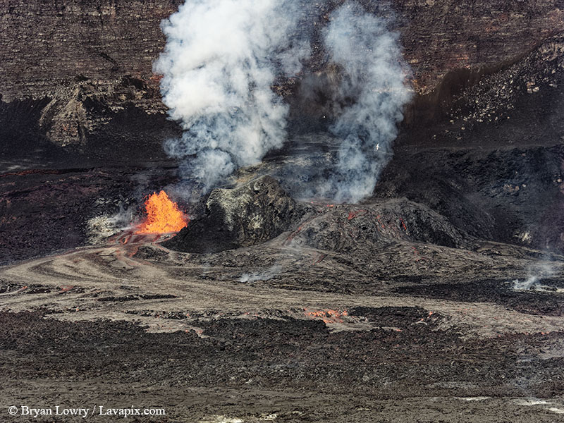 _BL_9126 Bird - 32625 GH5.jpg :: The white-tailed tropicbird, also known as Koa?'e kea in Hawaiian, is a seabird that breeds on tropical islands and lives in the crater walls of Kilauea volcanoes' Halemaumau Vent.
Adults have a 3' wingspan.
Episode 15 eruption Lava fountain, Kilauea volcano, Hawaii Volcanoes National Park, The Big Island of Hawaii. 3-26-25