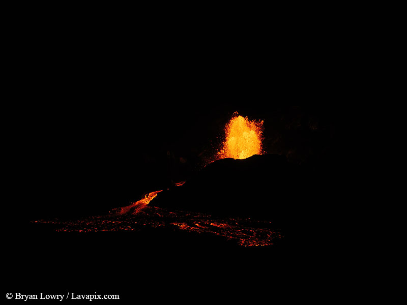 _BL_9357_6425 GH5-DeNoiseAI-standard.jpg :: Episode 24 eruption, Lava fountain, Kilauea volcano, Hawaii Volcanoes National Park, The Big Island of Hawaii. 6-4-2025 