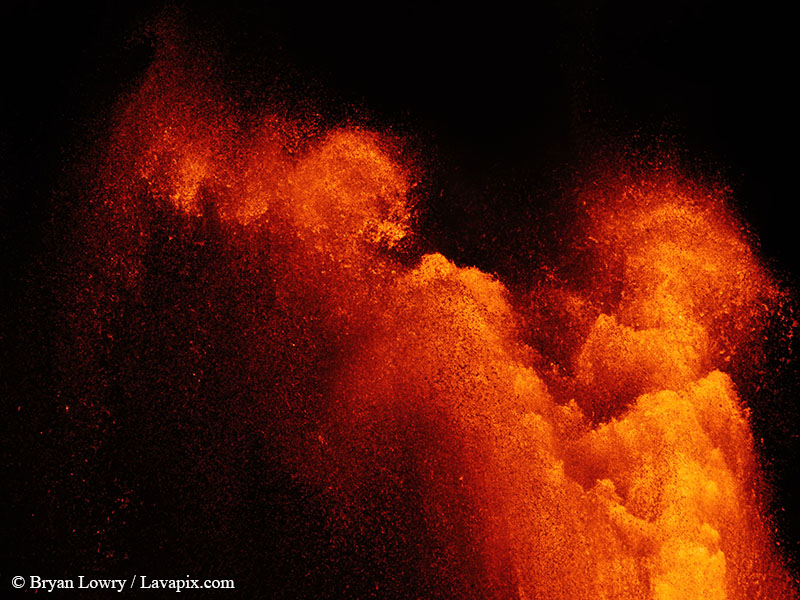 _BL_9440_6425 GH5-DeNoiseAI-standard.jpg :: Episode 24 eruption, Lava fountain, Kilauea volcano, Hawaii Volcanoes National Park, The Big Island of Hawaii. 6-4-2025 