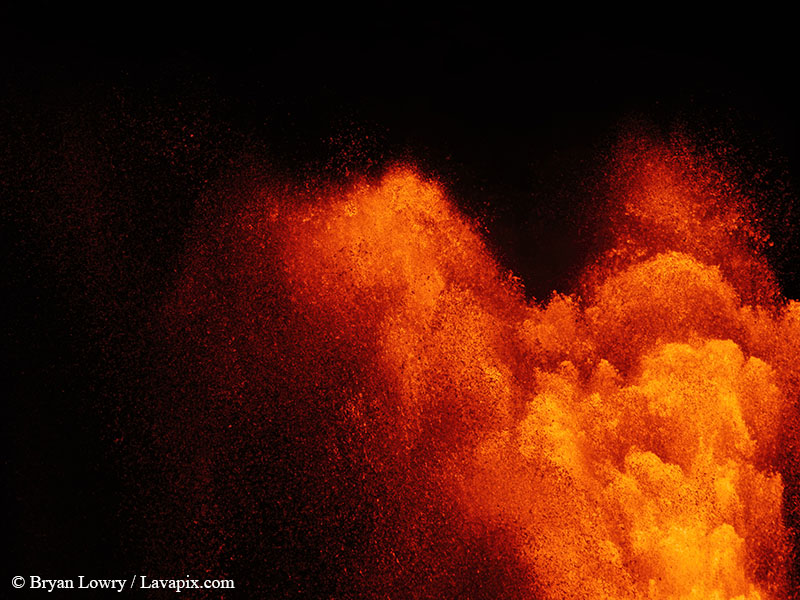 _BL_9446_6425 GH5-DeNoiseAI-standard.jpg :: Episode 24 eruption, Lava fountain, Kilauea volcano, Hawaii Volcanoes National Park, The Big Island of Hawaii. 6-4-2025 