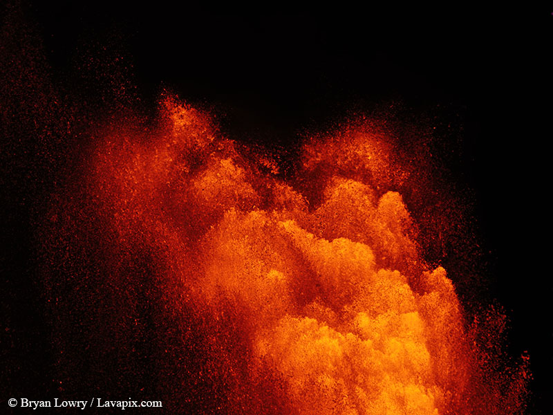 _BL_9452_6425 GH5-DeNoiseAI-standard.jpg :: Episode 24 eruption, Lava fountain, Kilauea volcano, Hawaii Volcanoes National Park, The Big Island of Hawaii. 6-4-2025 
