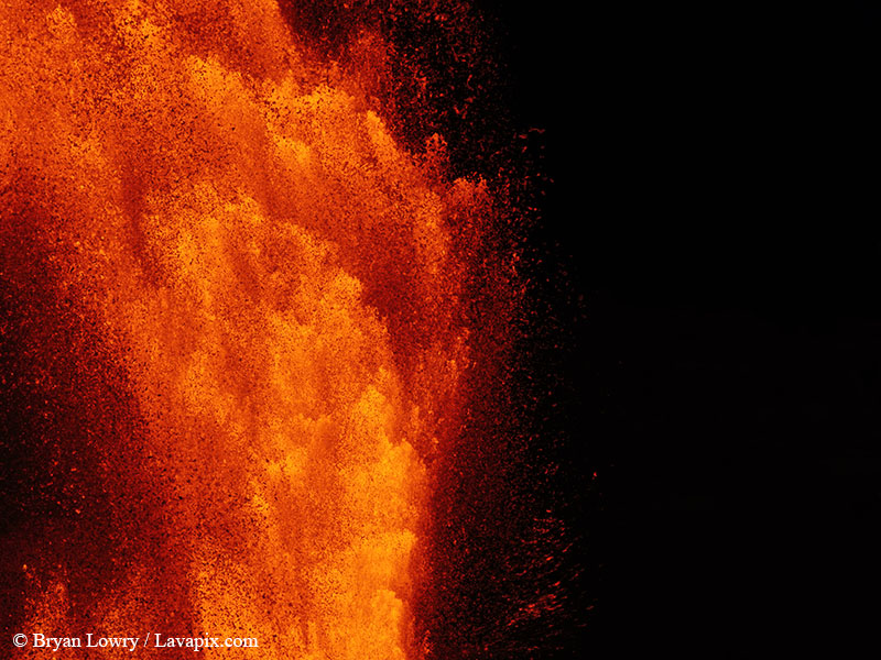 _BL_9477_6425 GH5-DeNoiseAI-standard.jpg :: Episode 24 eruption, Lava fountain, Kilauea volcano, Hawaii Volcanoes National Park, The Big Island of Hawaii. 6-4-2025 