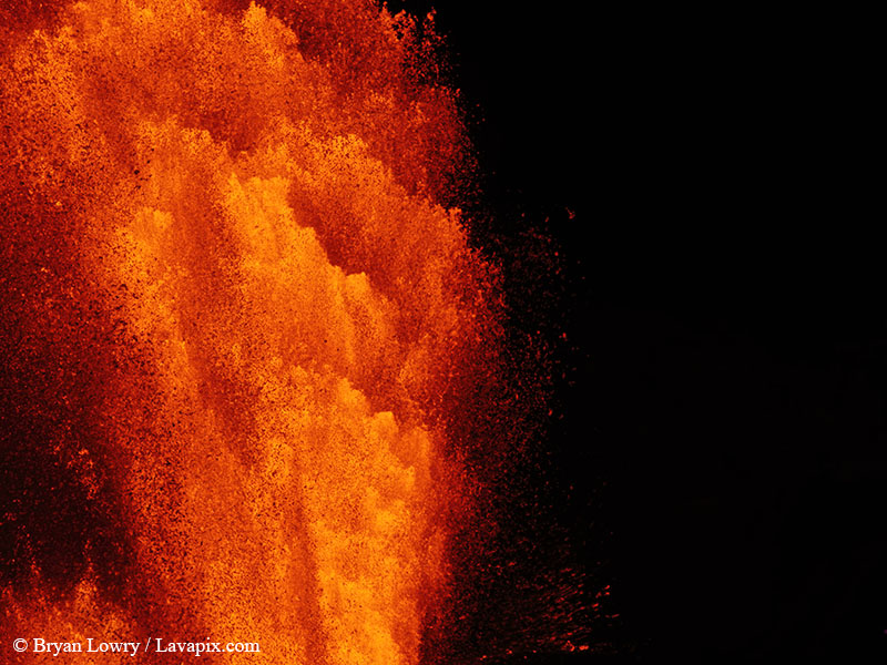 _BL_9481_6425 GH5-DeNoiseAI-standard.jpg :: Episode 24 eruption, Lava fountain, Kilauea volcano, Hawaii Volcanoes National Park, The Big Island of Hawaii. 6-4-2025 