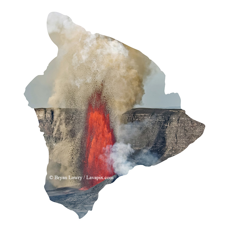 Episode 14 GH5-6095_31925 Big Island.jpg :: Episode 14 eruption, Lava fountain, Kilauea volcano, Hawaii Volcanoes National Park, The Big Island of Hawaii. 3-19-20-2025