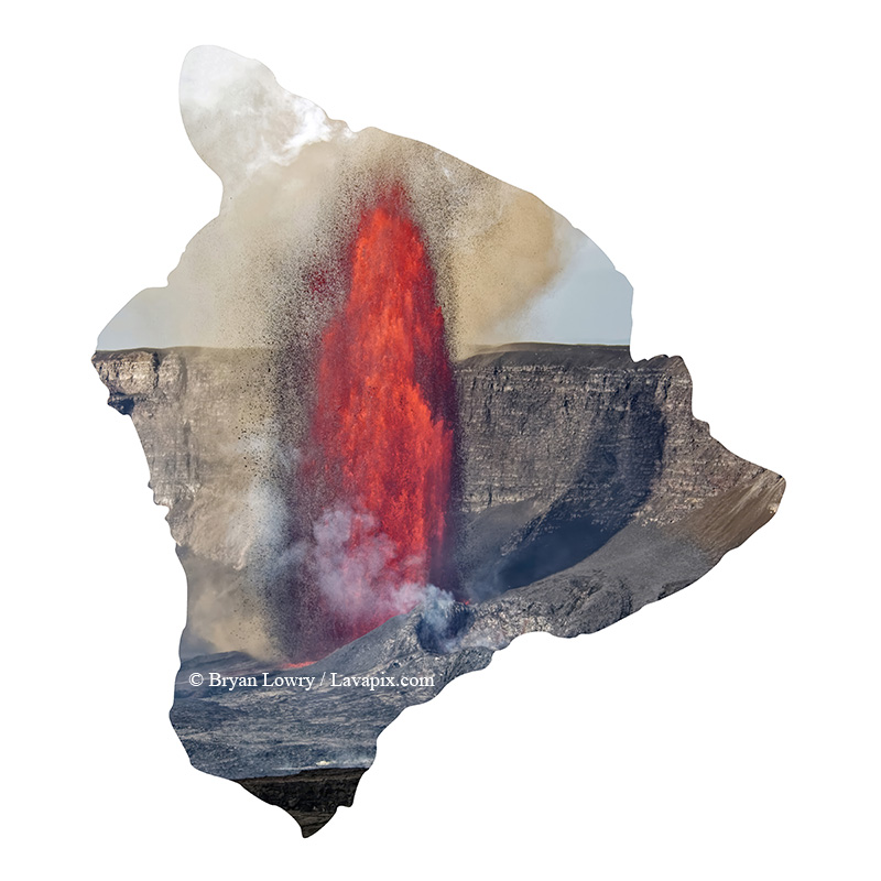 Episode 14 GH5-6154_31925 Big Island.jpg :: Episode 14 eruption, Lava fountain, Kilauea volcano, Hawaii Volcanoes National Park, The Big Island of Hawaii. 3-19-20-2025