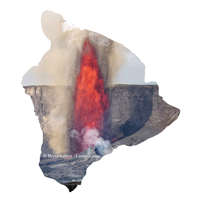 Episode 14 GH5-6155_31925 Big Island.jpg :: Episode 14 eruption, Lava fountain, Kilauea volcano, Hawaii Volcanoes National Park, The Big Island of Hawaii. 3-19-20-2025