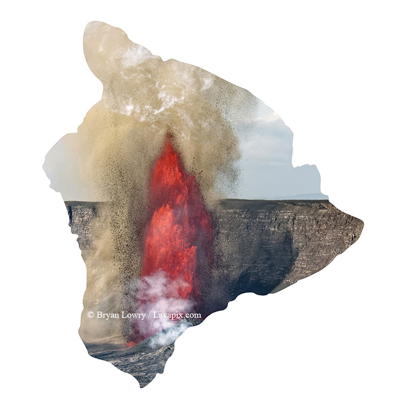 Episode 14 GH5-6158_31925 Big Island.jpg :: Episode 14 eruption, Lava fountain, Kilauea volcano, Hawaii Volcanoes National Park, The Big Island of Hawaii. 3-19-20-2025