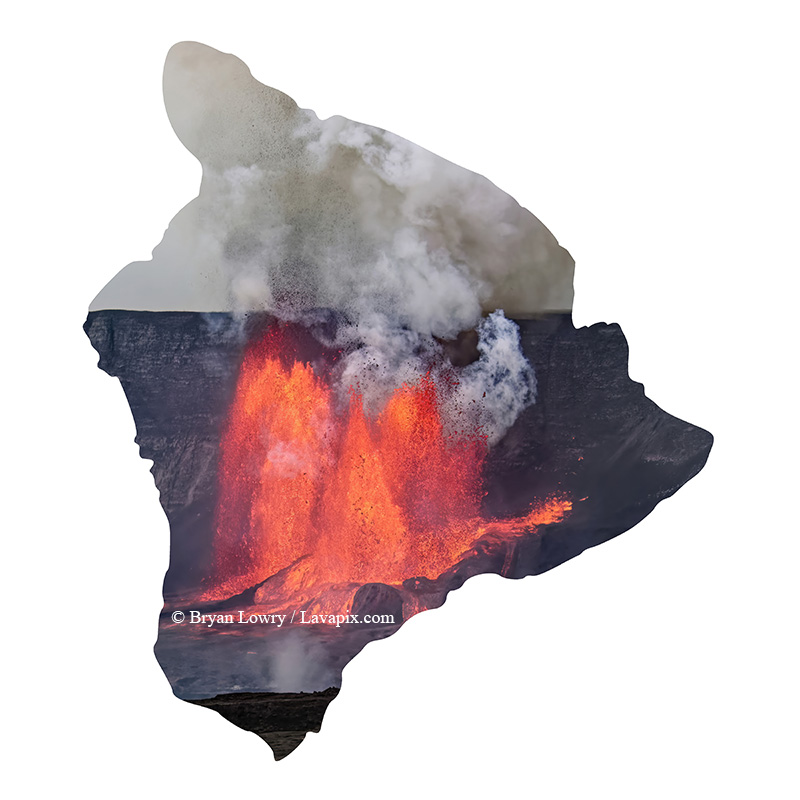 Episode 14 GH5-8826_32025 Big Island.jpg :: Episode 14 eruption, Lava fountain, Kilauea volcano, Hawaii Volcanoes National Park, The Big Island of Hawaii. 3-19-20-2025