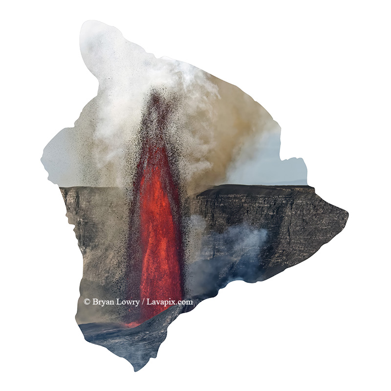 Episode 14 GH5-8827_32025 Big Island.jpg :: Episode 14 eruption, Lava fountain, Kilauea volcano, Hawaii Volcanoes National Park, The Big Island of Hawaii. 3-19-20-2025