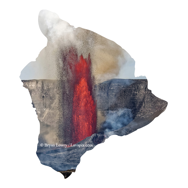 Episode 14 GH5-8828_32025 Big Island.jpg :: Episode 14 eruption, Lava fountain, Kilauea volcano, Hawaii Volcanoes National Park, The Big Island of Hawaii. 3-19-20-2025