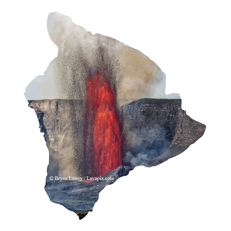 Episode 14 GH5-8829_32025 Big Island.jpg :: Episode 14 eruption, Lava fountain, Kilauea volcano, Hawaii Volcanoes National Park, The Big Island of Hawaii. 3-19-20-2025