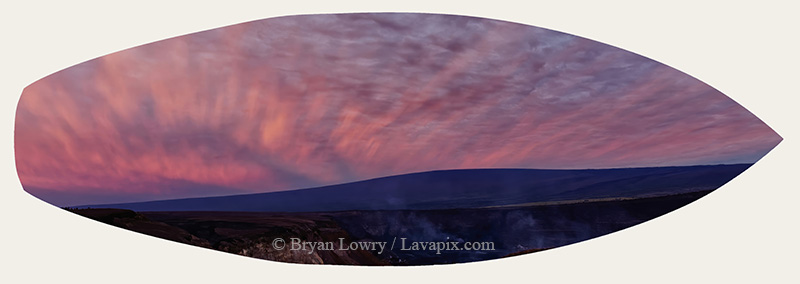 Episode 14-G9-7411s-3_31925.jpg :: Episode 14 eruption, Lava fountain, Kilauea volcano, Hawaii Volcanoes National Park, The Big Island of Hawaii. 3-19-20-2025

Printed in the shape of a surfboard