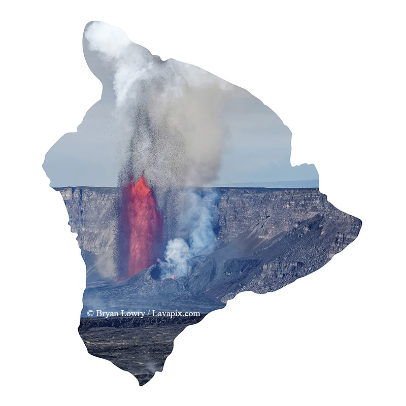 Episode 14-G9-7462-2_31925 Big Island.jpg :: Episode 14 eruption, Lava fountain, Kilauea volcano, Hawaii Volcanoes National Park, The Big Island of Hawaii. 3-19-20-2025